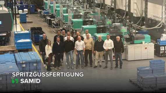 Besuch in der Spritzgussfertigung SAMID 🏭