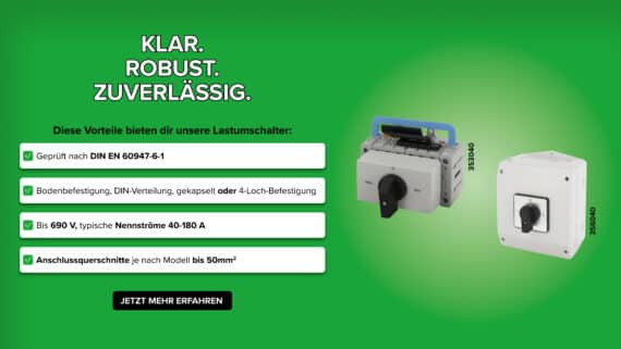 ⚡ Lastumschalter (LUS) sichere Energiequellen-Umschaltung.