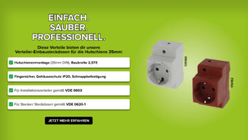 🔌 230 V direkt im Schaltschrank – sauber, servicefreundlich, professionell.