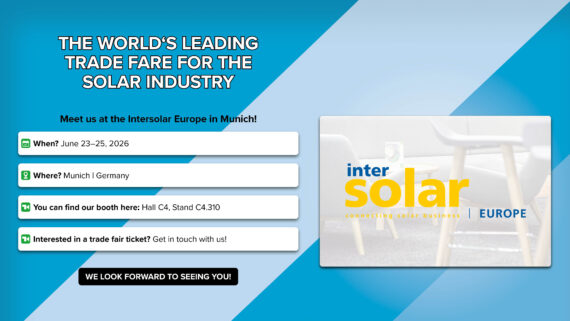 ☀️ Vi är på Intersolar Europe 2026!📢
