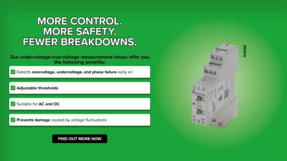 ⚡ Overvoltage Monitoring Relay – Protection for Your Power Grid