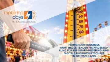 ⚡ Wir sind bei den Metering Days dabei! ⚡